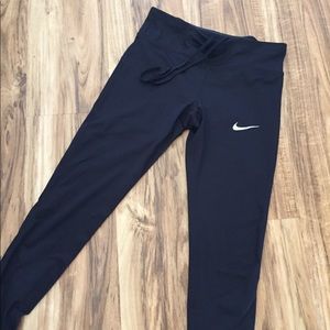 Small Nike Dri Fit black tights.